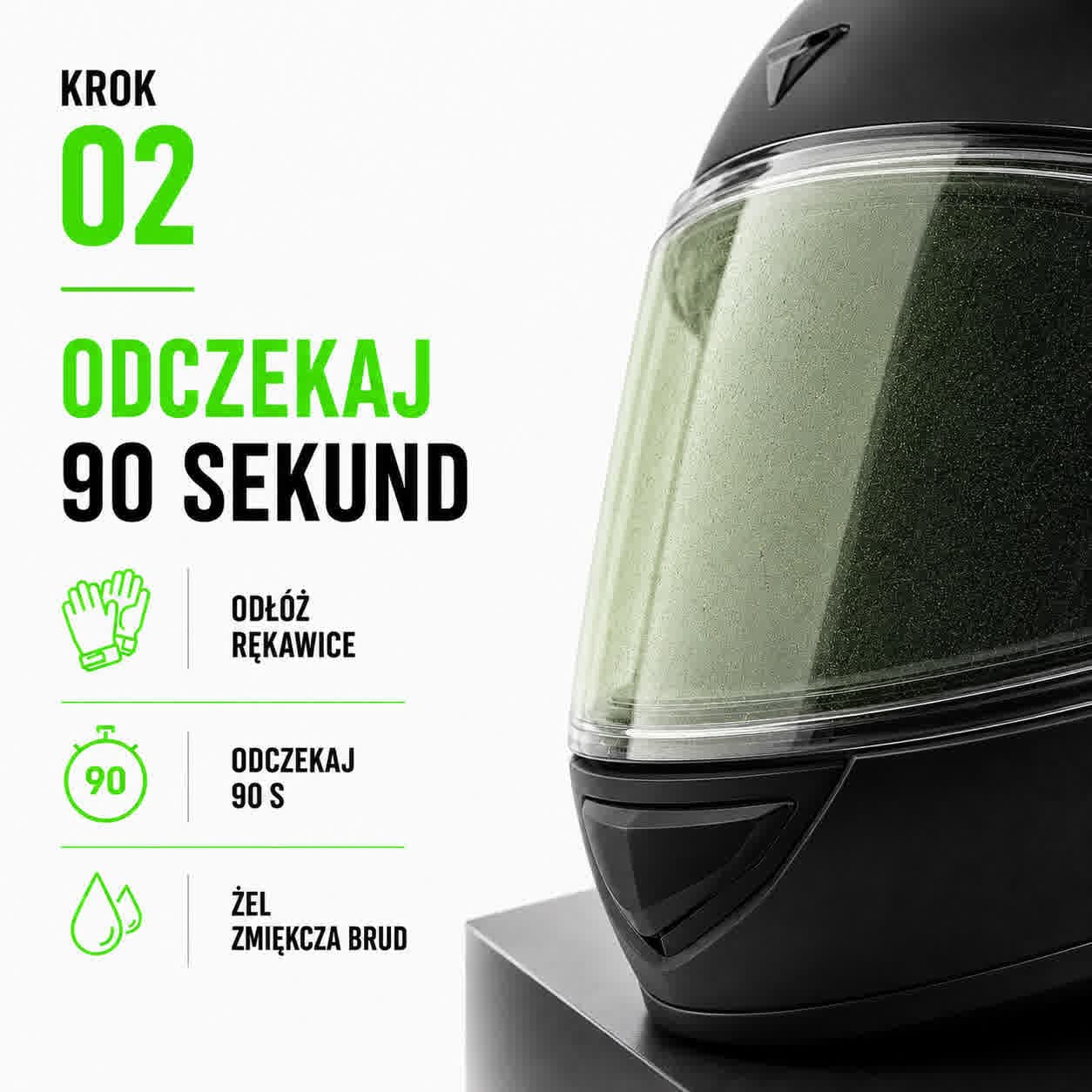 Krok 2: odczekaj 90 sekund