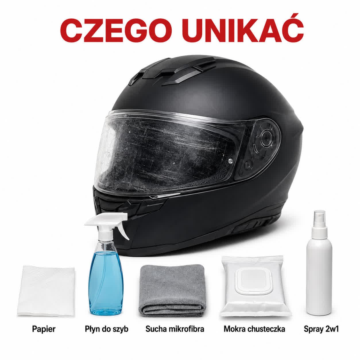 Pięć metod, które niszczą powłokę wizjera