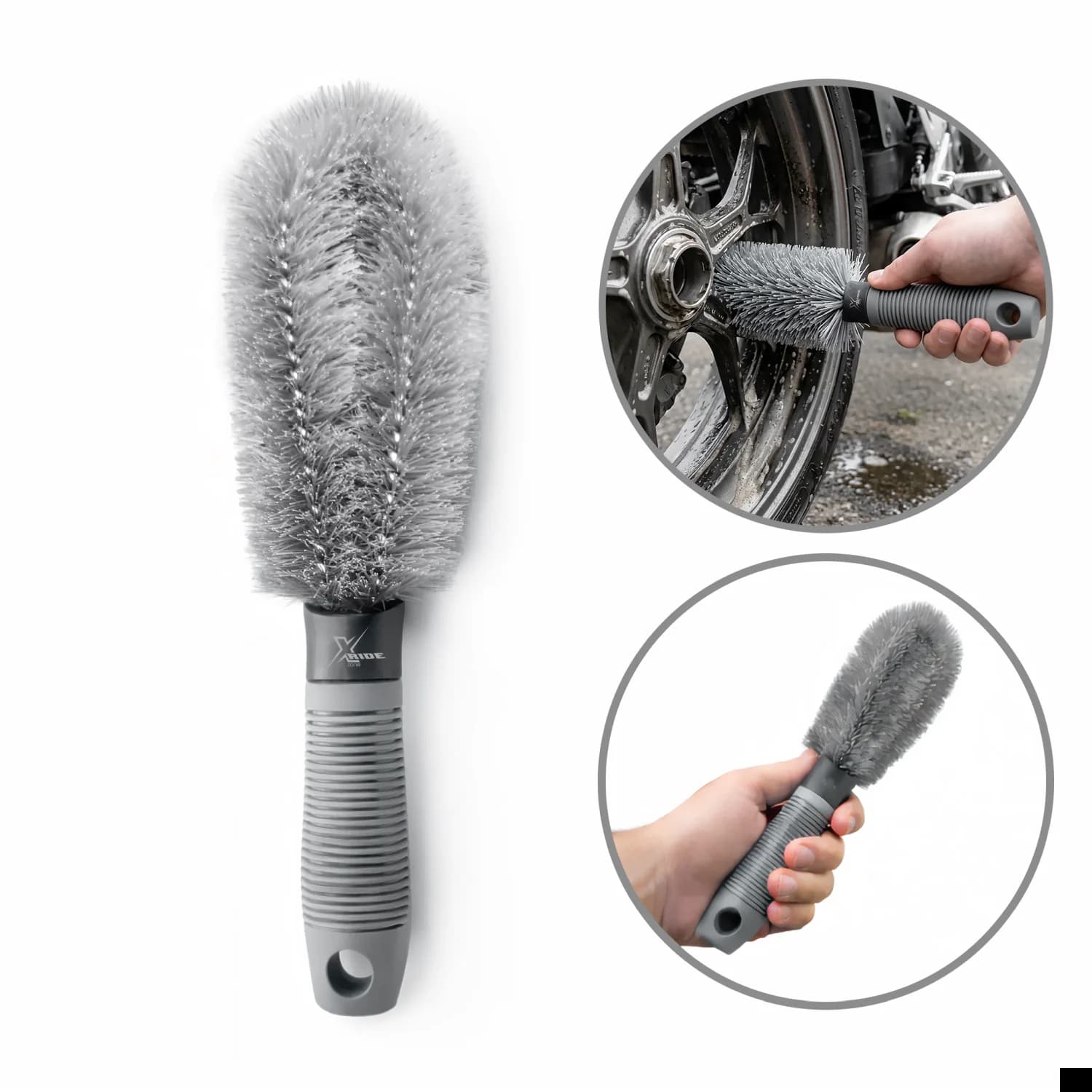 Detailing Wheel Brush – szczotka do dokładnego czyszczenia felg i opon motocykla